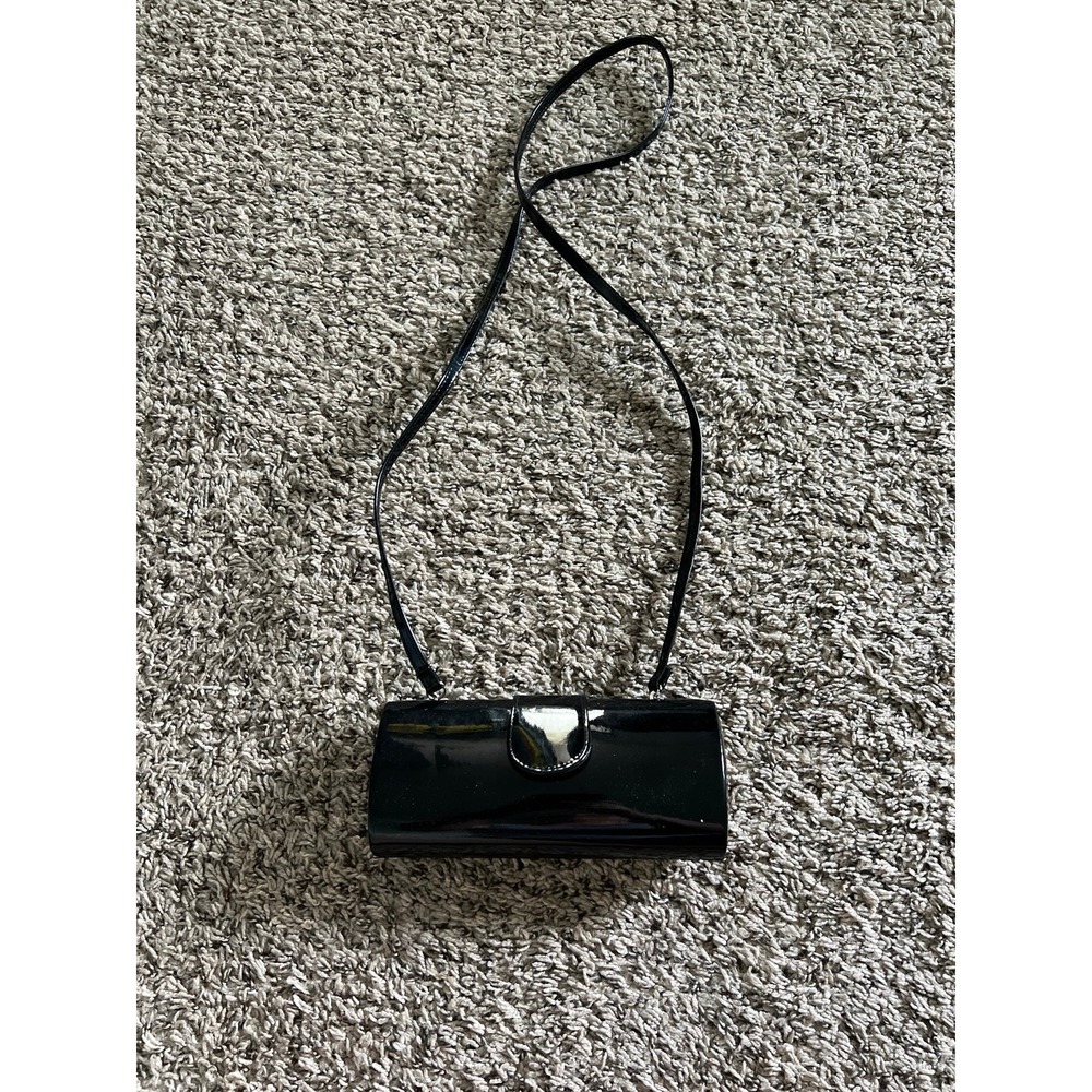 La‎ Regale Black small  shoulder purse 8"x4"
